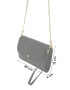 DKNY Clutch 'SIDNEY' gri închis / negru - Pled.ro