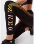 DKNY Performance Pantaloni sport galben / portocaliu / negru - Pled.ro