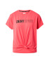 DKNY Performance Tricou funcțional roz / negru - Pled.ro