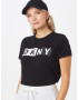 DKNY Performance Tricou negru / alb - Pled.ro