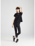 DKNY Performance Tricou negru / argintiu - Pled.ro