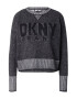 DKNY Pulover negru amestecat - Pled.ro