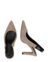 DKNY Pumps 'CIAN' maro deschis / negru - Pled.ro