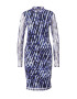 DKNY Rochie albastru marin / albastru deschis / alb - Pled.ro