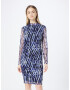 DKNY Rochie albastru marin / albastru deschis / alb - Pled.ro