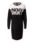 DKNY Rochie fildeş / negru - Pled.ro