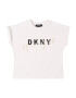 DKNY Tricou auriu / negru / alb murdar - Pled.ro