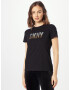 DKNY Tricou auriu / negru / argintiu - Pled.ro