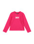 DKNY Tricou magenta / alb - Pled.ro