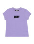 DKNY Tricou mov deschis / negru - Pled.ro