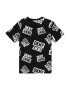 DKNY Tricou negru / alb - Pled.ro