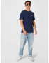 Dockers Tricou bleumarin / alb - Pled.ro