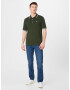 Dockers Tricou verde pin / alb - Pled.ro