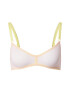 Dora Larsen Sutien 'ABBIE' galben / mov pastel - Pled.ro