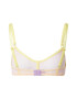 Dora Larsen Sutien 'ABBIE' galben / mov pastel - Pled.ro