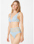 Dora Larsen Sutien 'LAUREN' albastru deschis / roz pastel - Pled.ro