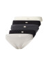 Dorina Slip crem / gri amestecat / negru - Pled.ro