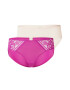 Dorina Slip fucsia / alb - Pled.ro