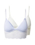 Dorina Sutien 'CRYSTAL' azur / alb natural - Pled.ro