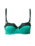 Dorina Sutien verde jad / negru - Pled.ro