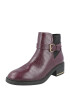 Dorothy Perkins Cizme glezne 'Milly' roșu burgundy / negru - Pled.ro