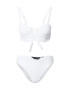 Dorothy Perkins Costum de baie două piese alb - Pled.ro