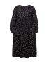 Dorothy Perkins Curve Rochie negru / alb - Pled.ro