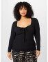 Dorothy Perkins Curve Tricou negru - Pled.ro