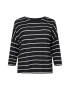 Dorothy Perkins Curve Tricou negru / alb - Pled.ro