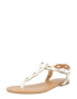 Dorothy Perkins Flip-flops 'Bertie' alb - Pled.ro