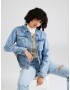 Nasty Gal Geacă de primăvară-toamnă albastru denim - Pled.ro