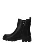 Dorothy Perkins Ghete chelsea 'Amanda' negru / argintiu - Pled.ro