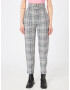 Dorothy Perkins Pantaloni 'Willow Check' albastru noapte / roz / negru / alb - Pled.ro