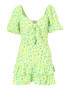 Dorothy Perkins Petite Rochie albastru deschis / galben citron / verde - Pled.ro