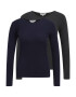 Dorothy Perkins Petite Tricou bleumarin / gri amestecat - Pled.ro