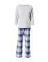 Dorothy Perkins Pijama bleumarin / albastru deschis / gri / alb - Pled.ro