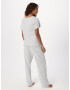 Dorothy Perkins Pijama gri amestecat / alb - Pled.ro