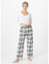 Dorothy Perkins Pijama gri metalic / verde deschis / alb - Pled.ro