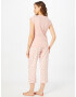 Dorothy Perkins Pijama 'Hello Weekend' auriu / roz / negru / alb - Pled.ro