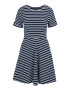 Dorothy Perkins Rochie bleumarin / alb - Pled.ro