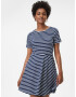 Dorothy Perkins Rochie bleumarin / alb - Pled.ro