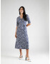 Dorothy Perkins Rochie bleumarin / alb - Pled.ro