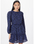 Dorothy Perkins Rochie 'Blue Spot' albastru / negru - Pled.ro