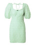 Dorothy Perkins Rochie de vară verde deschis / alb - Pled.ro