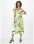 Dorothy Perkins Rochie fildeş / galben / verde - Pled.ro