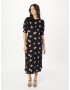 Dorothy Perkins Rochie kaki / rosé / roz pal / negru - Pled.ro