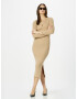 Dorothy Perkins Rochie tricotat bej deschis - Pled.ro