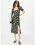 Dorothy Perkins Rochie verde deschis / negru / alb - Pled.ro