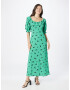 Dorothy Perkins Rochie verde / negru / alb - Pled.ro