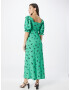 Dorothy Perkins Rochie verde / negru / alb - Pled.ro